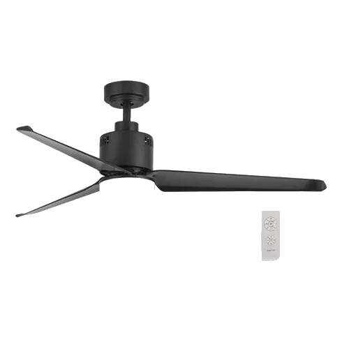 Bright Star FCF064 Matt Black Ceiling Fan