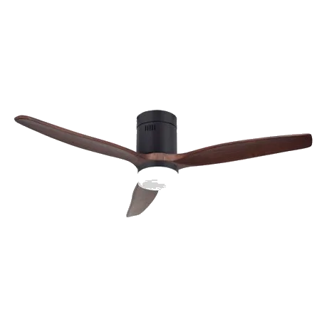 Bright Star FCF077 Matt Black Ceiling Fan