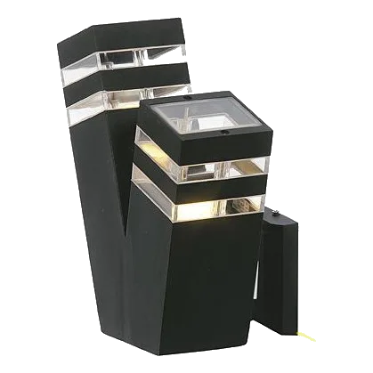 Bright Star L174 Black Wall Lantern
