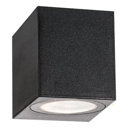 Bright Star L367 Matt Black Down Facing Wall Light