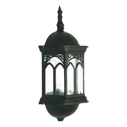 Bright Star L4998 Black Wall Lantern