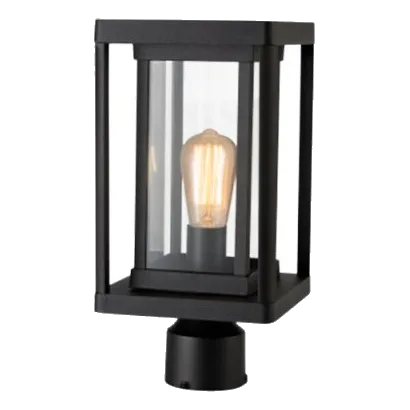 Bright Star L511 Black Aluminium Wall Lantern
