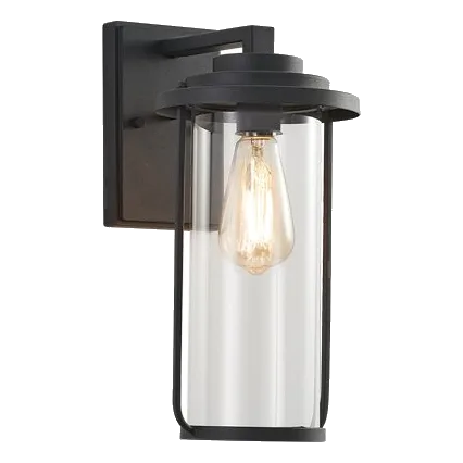 Bright Star L532 Black Wall Lantern