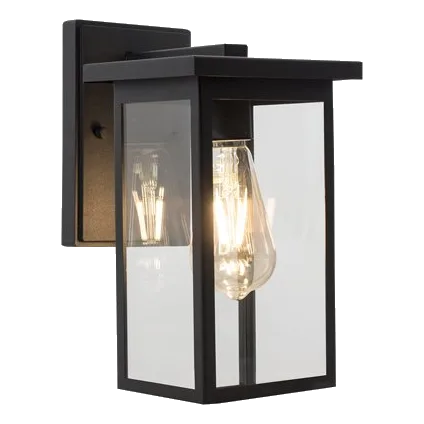 Bright Star L534 Black Wall Lantern