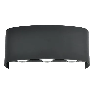 Bright Star L637 Black Down Facing Wall Lantern