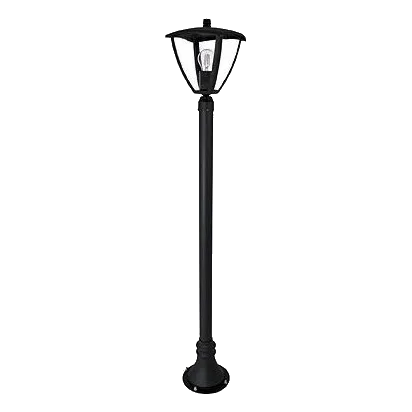 Bright Star LFL014/1 Black Standing Lantern