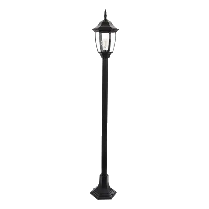 Bright Star LFL035 Black Standing Lantern