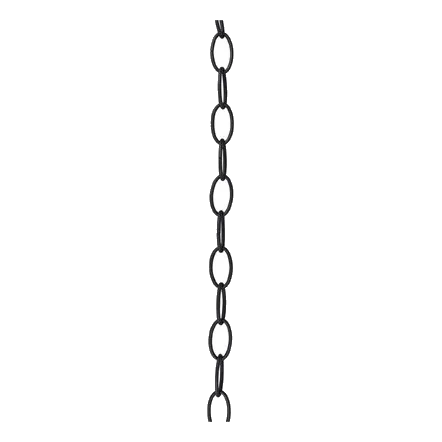 Bright Star PART111 Black Chain 4mm, Per Meter