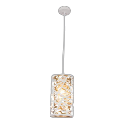 Bright Star Pen145 Matt White Pendant