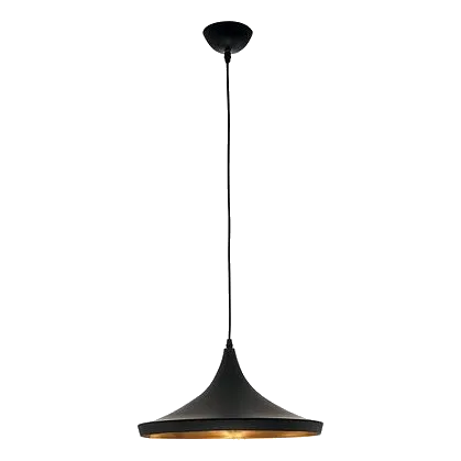 Bright Star PEN545 Black&Gold Pendant