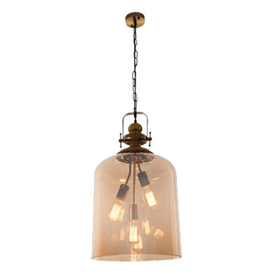 Bright Star Pen761 Amber Pendant