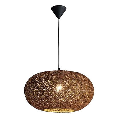 Bright Star Pen770 Brown Twine Pendant