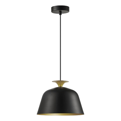 Bright Star Pen963 Black & Gold Iron Pendant