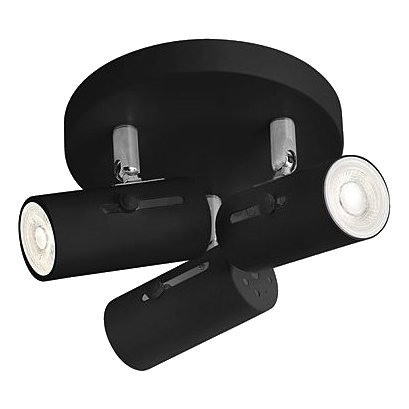 Bright Star S120/3 Matt Black Spot Light