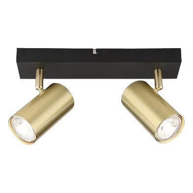 Bright Star S418/2 Black & Gold Spotlight