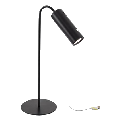 Bright Star Tl003 Black Rechargeable Led Desk Lamp