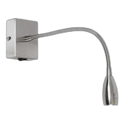 Bright Star WB040/1 Satin Chrome LED Wall Light