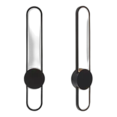 Bright Star WB349 Black Wall Light
