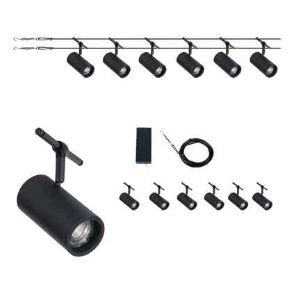 Bright Star WSC007 Wire System Kit, Matt Black
