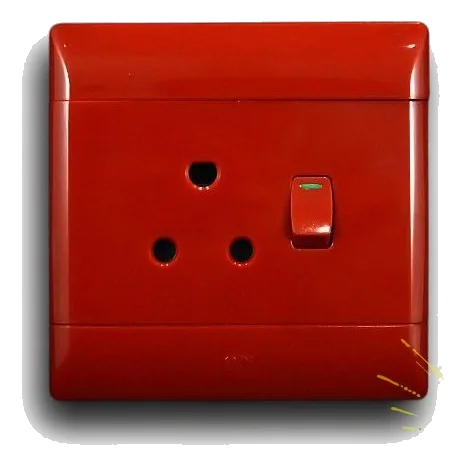 CBI PS676R-P Single Dedicated Socket, Red