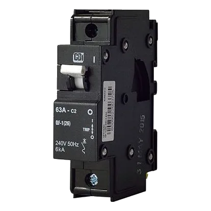 CBI QF-1 1 Pole 6kA 35Amp Circuit Breaker