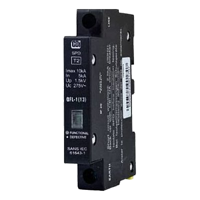 Cbi Qfl-1(13) 1 Pole 275V 10Ka Surge Protector