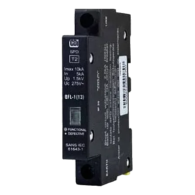 CBI QFL-1(13) 1 Pole 275V 10kA Surge Protector
