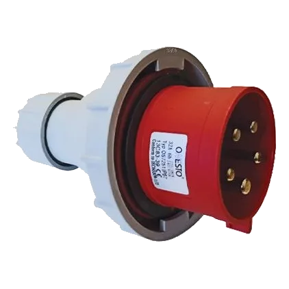 Cee Industrial Plug 63Amp 5 Pin, IP67