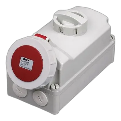 Cee Industrial Socket 63Amp 4 Pin, IP67