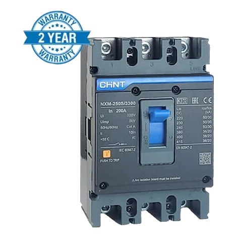 Chint NXM-1250H/3P-1000A 3 Pole 70kA 1000Amp Circuit Breaker