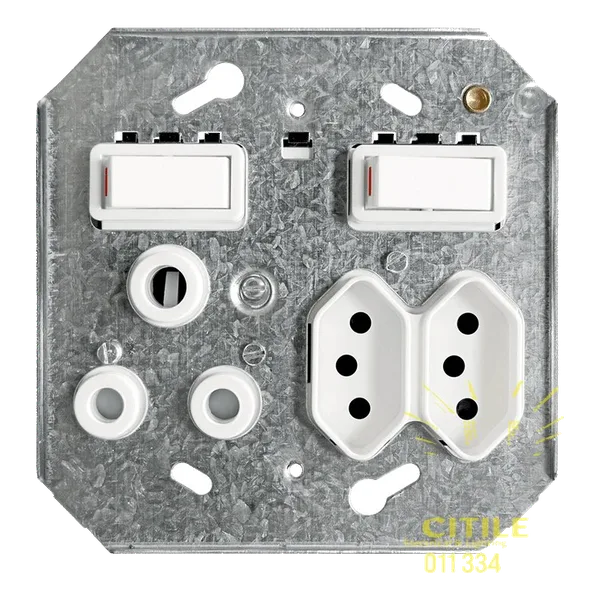 Classic Combination Socket without Coverplate