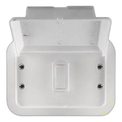 Crabtree Classic 1461WP 1 Lever 1 Way Switch, White