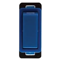 Crabtree Classic 2470/007 1 Way Switch Module, Blue