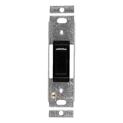 Crabtree Classic 2580/008 Architrave Switch On Yoke, Black