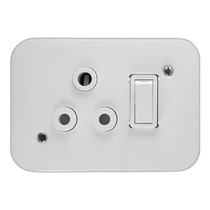 Crabtree Classic 7390P Single Socket, White