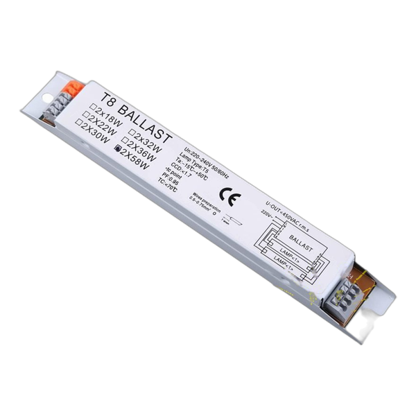 Electronic ballast 2X58W