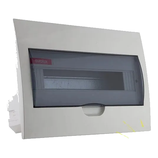 EUR 18W DB Plastic Flush IP54