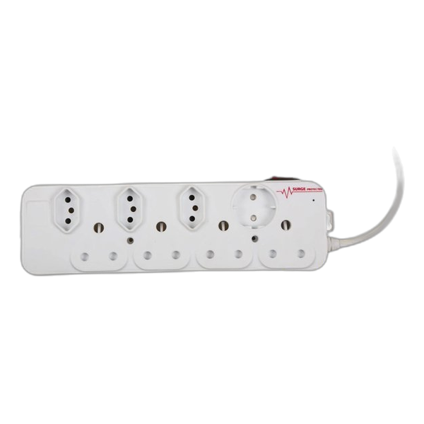 Euro Multiplug 8 Way With Medium Surge