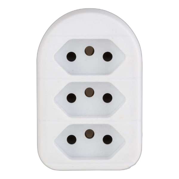 Eurolux 3 Way Adaptor 3x16a Za Plug