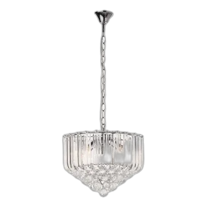 Eurolux CH248C Otis Chrome Chandelier