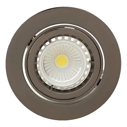 Eurolux D19GM Gun Metal 94mm Straight Twist Downlight