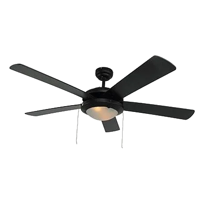 Eurolux F4B Comet Black Ceiling Fan