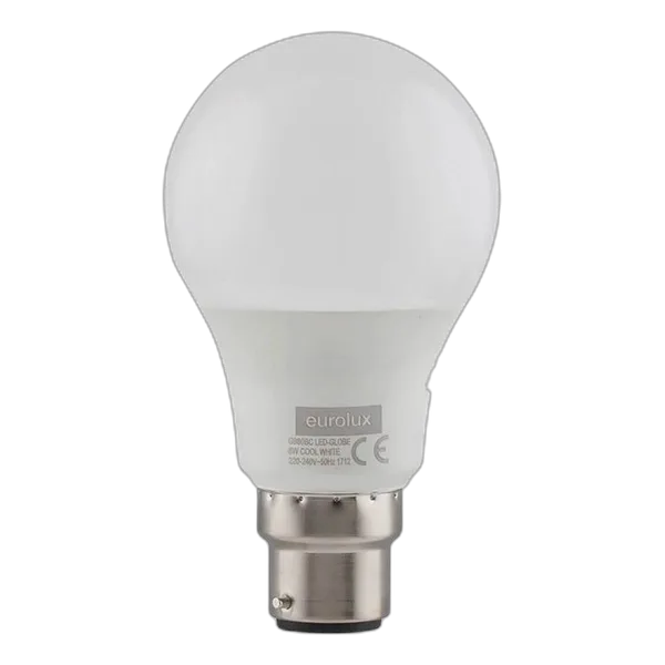 Eurolux LED A60 6W B22 cool white