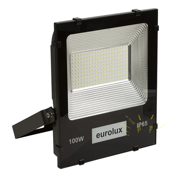 Eurolux LED Floodlight 100W Black