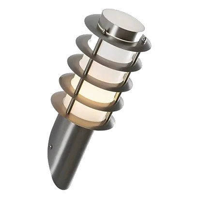 Eurolux O142SS Satin Chrome Wall Lantern