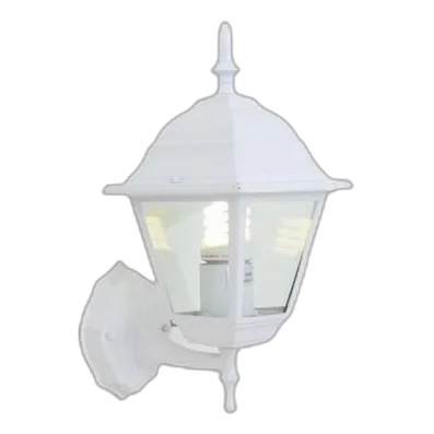 Eurolux O14W White Wall Lantern