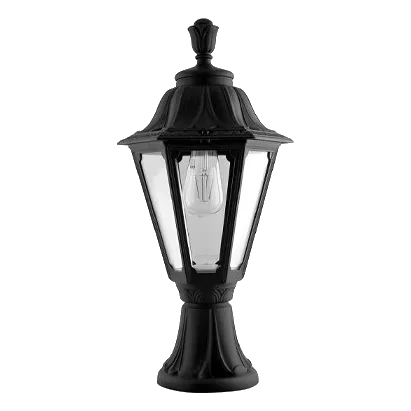 Eurolux O453BFU Fumagalli Minilot Black Pillar Lantern