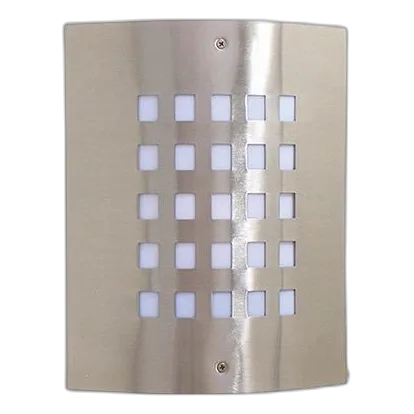 Eurolux O93SS Satin Chrome Wall Lantern