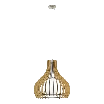 Eurolux P129M Tindori Maple Wood Pendant