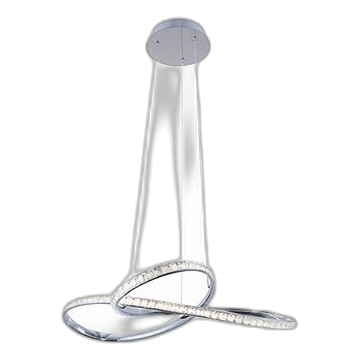 Eurolux P1373 Brillia Chrome Led Pendant
